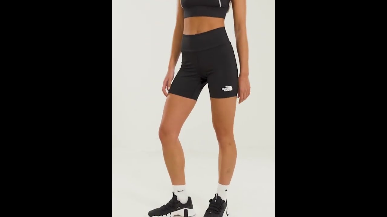 THE NORTH FACE High Waist Booty Shorts Sports Bra Black Women | JD Sports