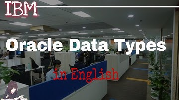 Oracle Data Type in English class 7