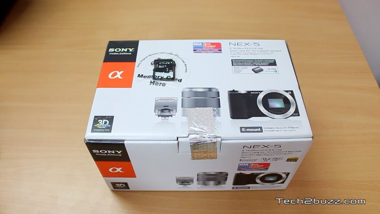 My New Camera Nex 5 Unboxing & Overview - YouTube
