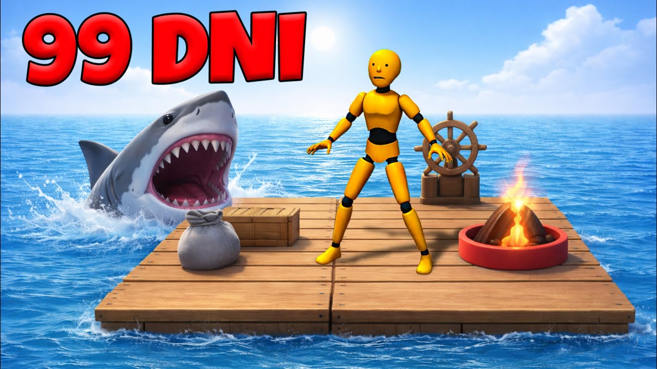 ❄️ PRZETRWAŁEM 99 DNI NA TRATWIE!?