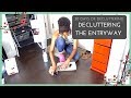 Organizing The Smallest Apartment Entryway | 30 Days of Decluttering
