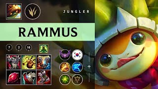 Rammus Jungle vs Gwen - KR Master Patch 26.02