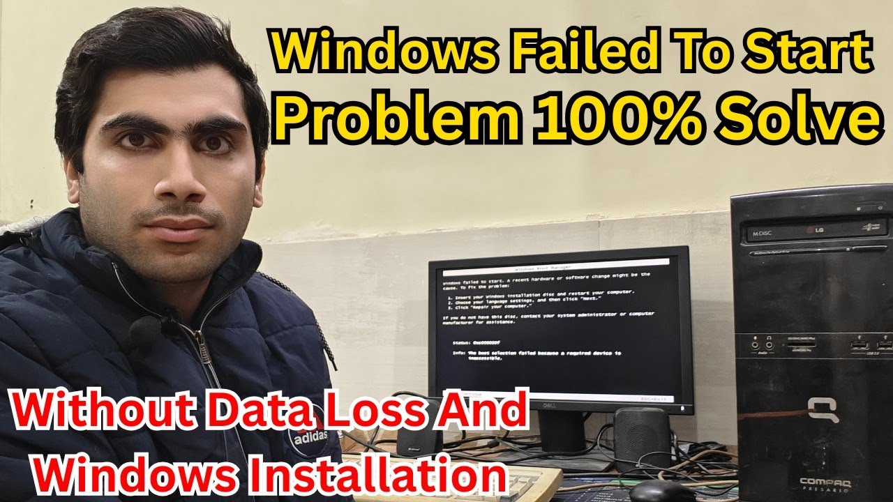 How To Fix Windows Failed To Start | Computer Booting Problem Windows Failed To Start Fix |