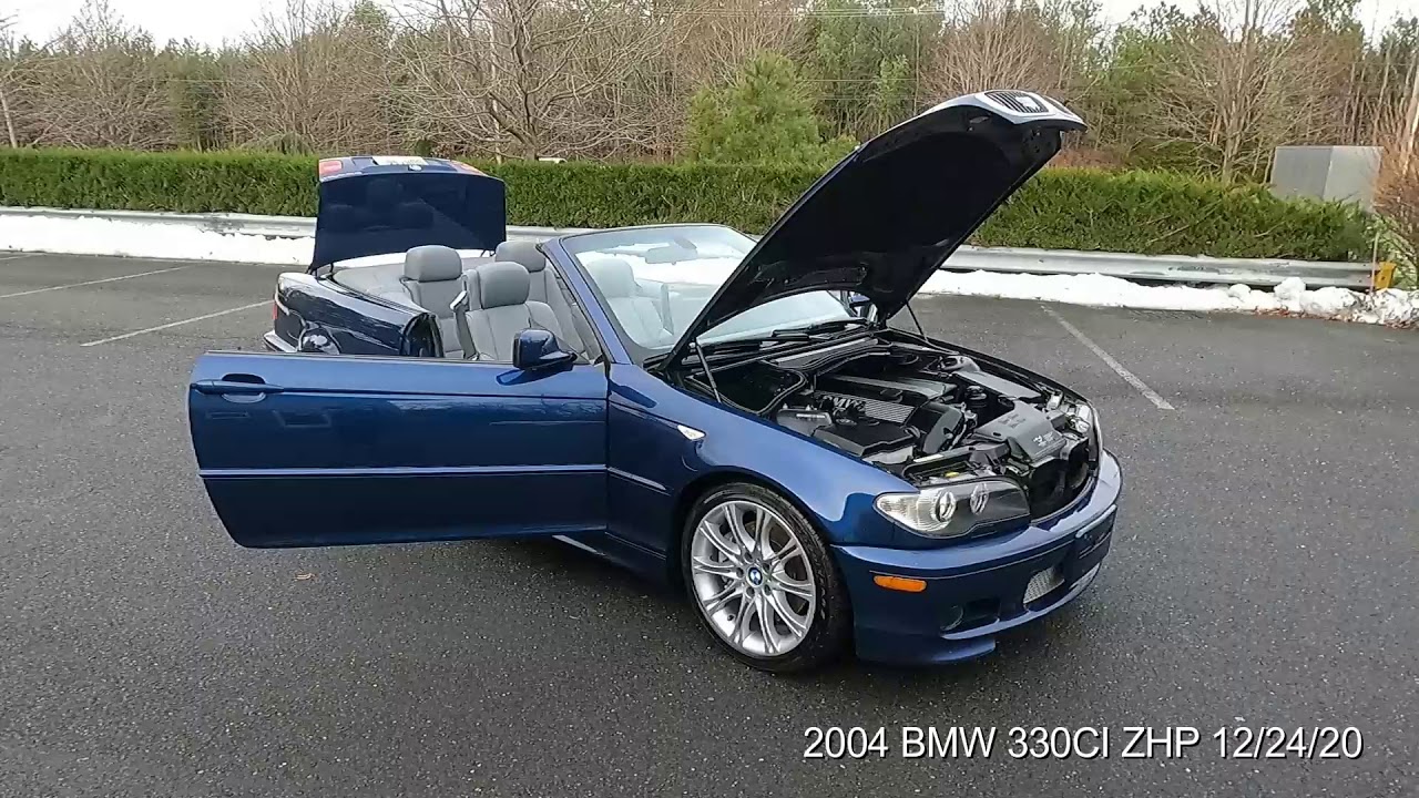 2004 BMW 330CI ZHP 12/24/20