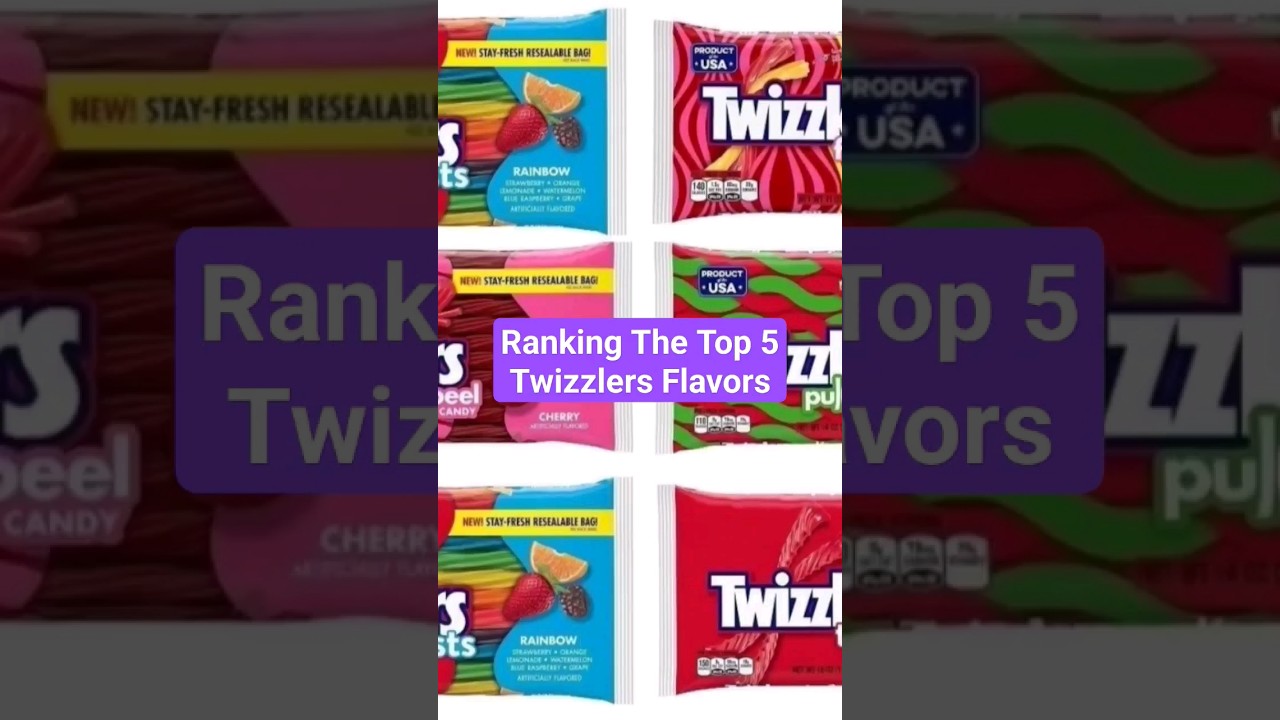 Ranking The Top 5 Twizzlers Flavors 