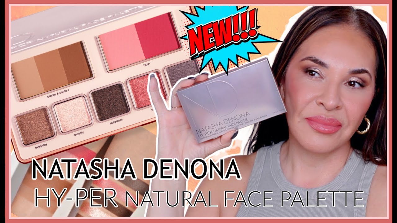NEW NATASHA DENONA HY-PER NATURAL FACE  PALETTE
