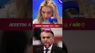 CHALINE GRAZIK ACERTOU A PREVISÃO SOBRE TRAIDORES QUE JOGARIAM JAIR BOLSONARO NA CADEIA