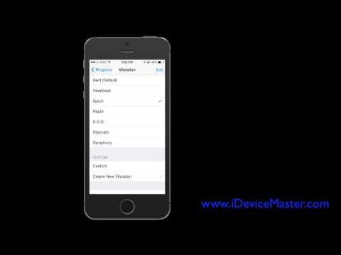 How to Create a Custom Vibration on Your iPhone in iOS 7