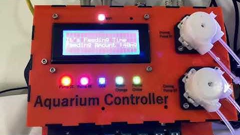 Diy arduino + blynk 2.0 aquarium controller 01