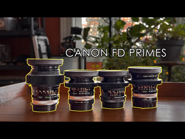 I Bought Canon FD Lenses in 2025 (The Budget Filmmaker Cheat Code