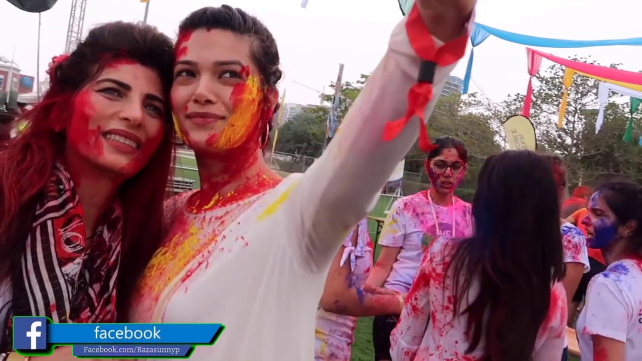 Holi Festival of Hindu Religion in Dubai