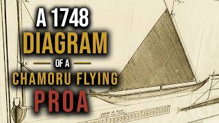 A 1748 Diagram of a CHamoru Flying Proa