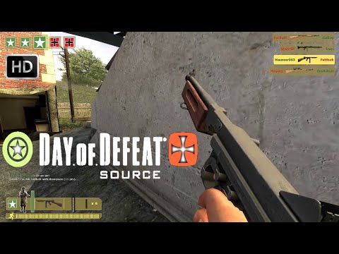Day of Defeat Source (2021) - Gameplay (PC HD) [1080p60FPS]