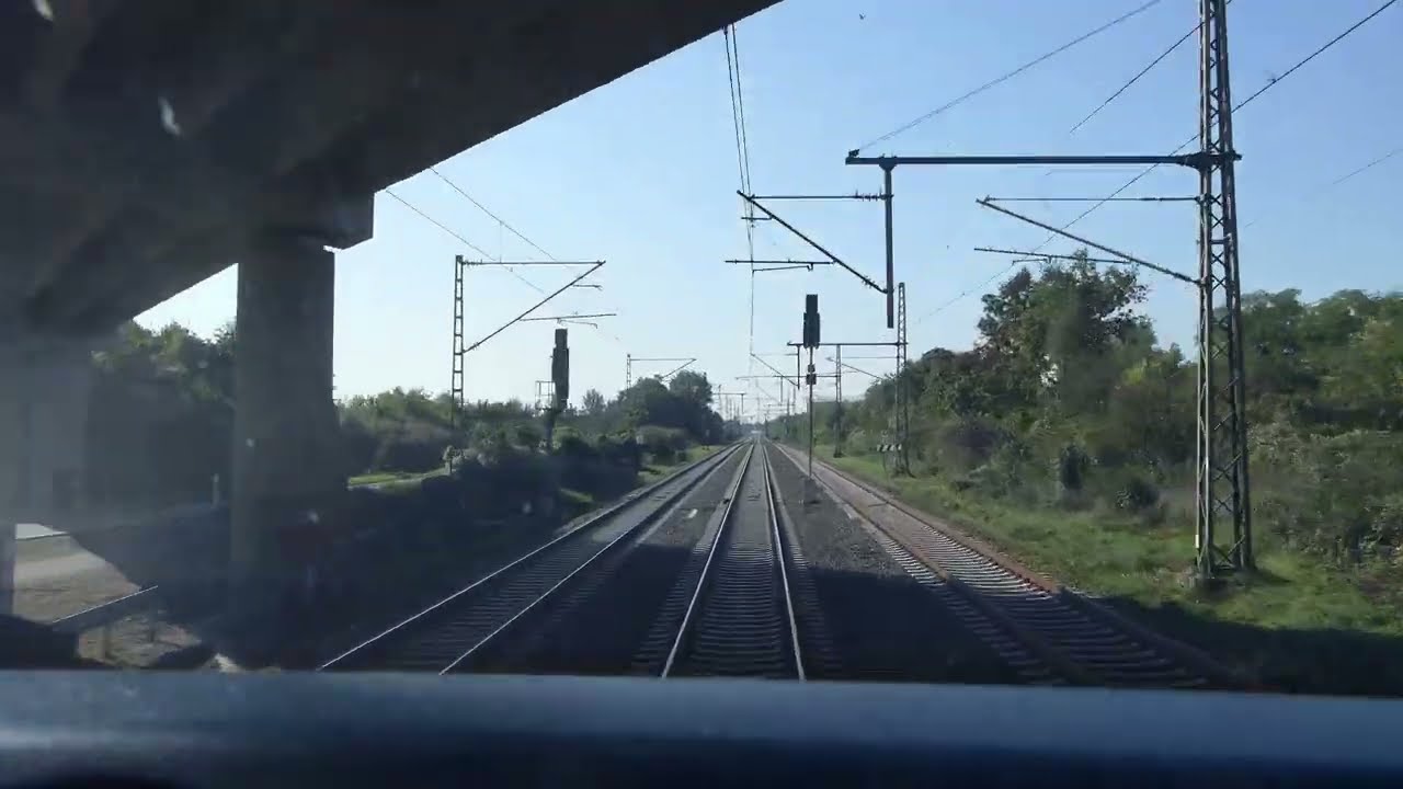 Führerstandsmitfahrt: BR 412 (ICE 4), Riedbahn, Frankfurt Flughafen - Mannheim, V-Max 200 Km/h