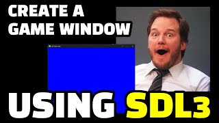 Create a game window using SDL3 and C