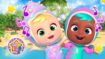 Stars on Stage 🎤 CRY BABIES Songs 💧 Party in Tropical Island 🐠🌴 KARAOKE | Cartoons & Songs for Kids