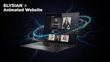 I Built ELYSIAN | Modeling Agency Website ✨