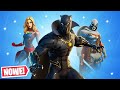 NOWE SKINY SUPERBOHATERÓW w Fortnite! (CZARNA PANTERA, KAPITAN MARVEL...)