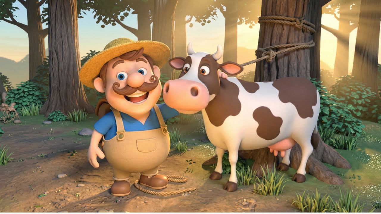 Old MacDonald Had a Farm Story | Every animal is Gone! 🐎🐄 Police Officer Saves the Day 👮‍♂️