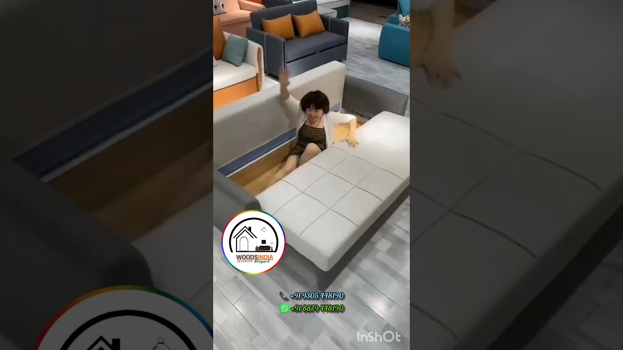 Get stylish and space-saving sofa-cum-beds made – contact us today! 09305448190