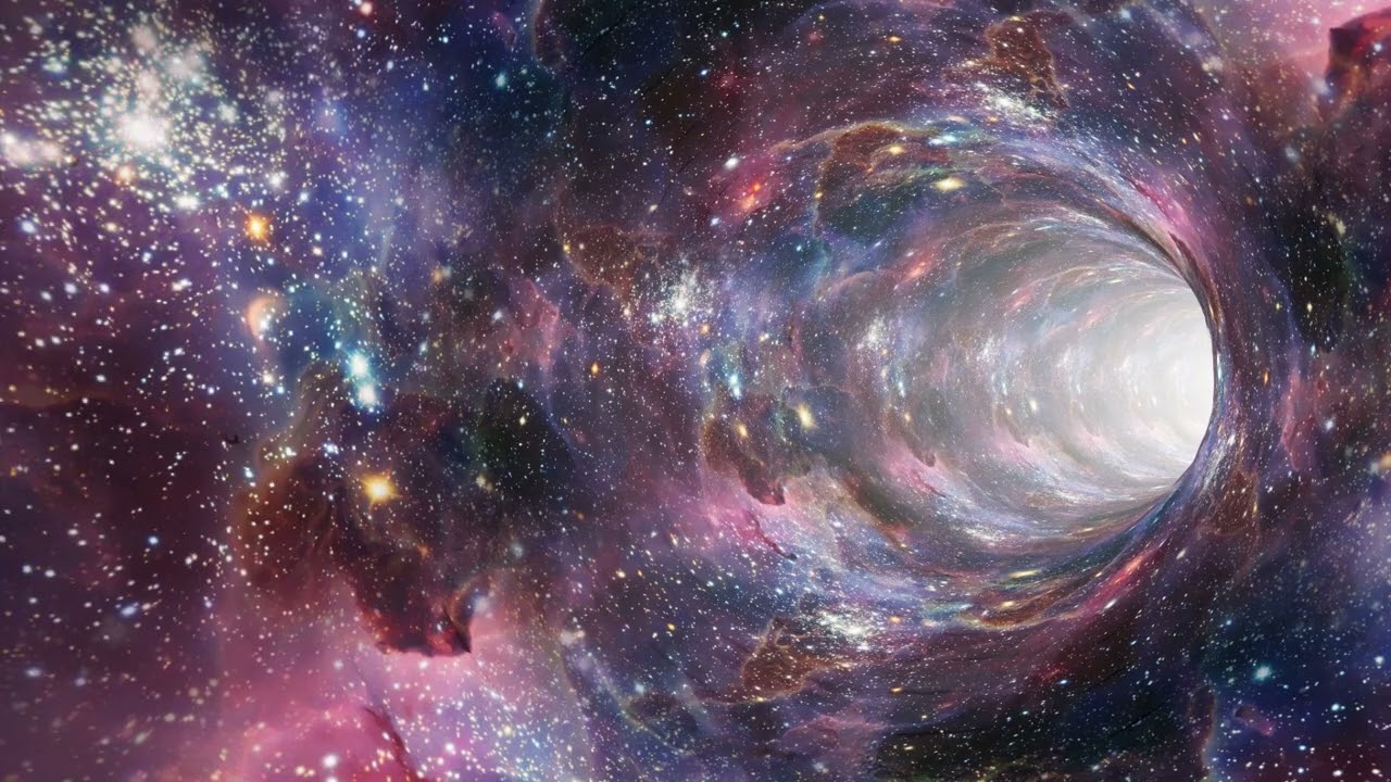 your heartbeat is synced with the star drive, enjoy the ride through hyperspace, ambient space music