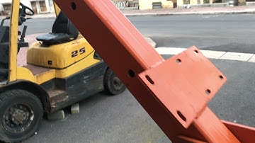 Cẩu trục xoay 360 độ  gắn cố định. Hãng Fujifa trọng tải 1T