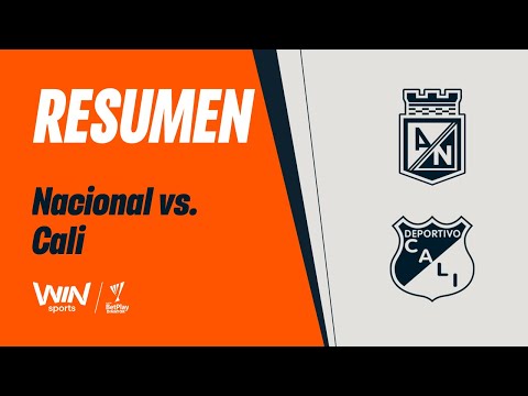 Nacional vs. Cali (resumen y goles) | Liga Betplay Dimayor 2025-2 | Fecha 15