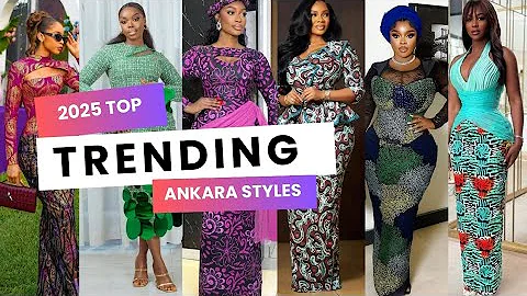 2025 Top Trending Asoebi Ankara Styles For Ladies | Skirt & Blouse #fashion #lifestyle #weddings