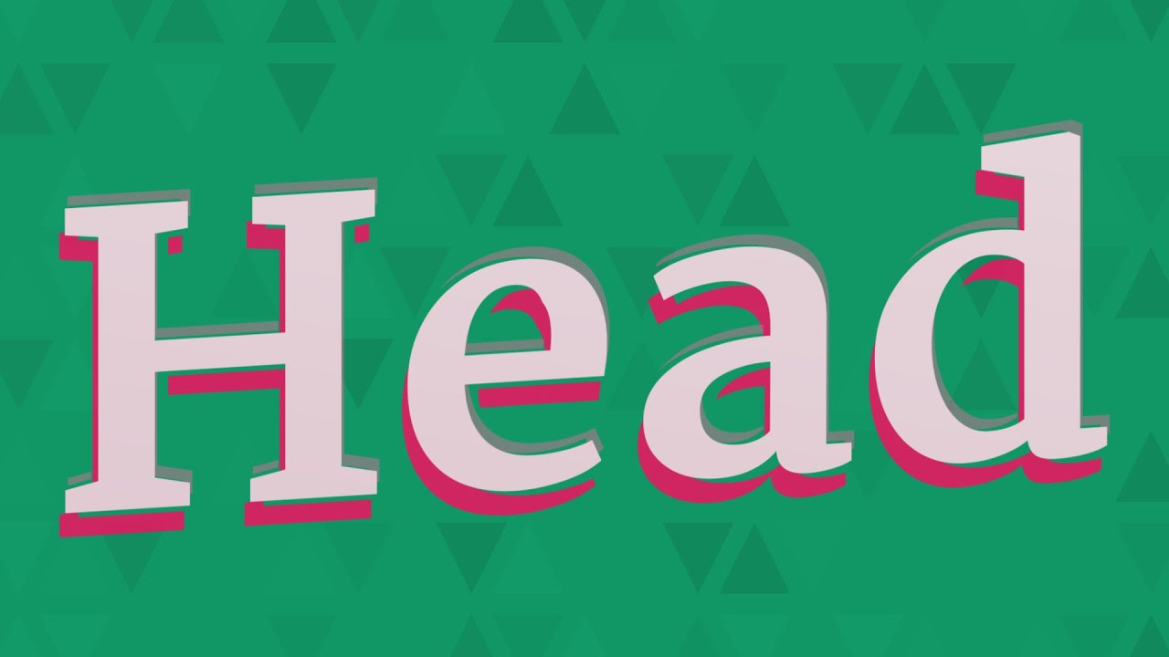 Произношение HEAD • Как произносится HEAD