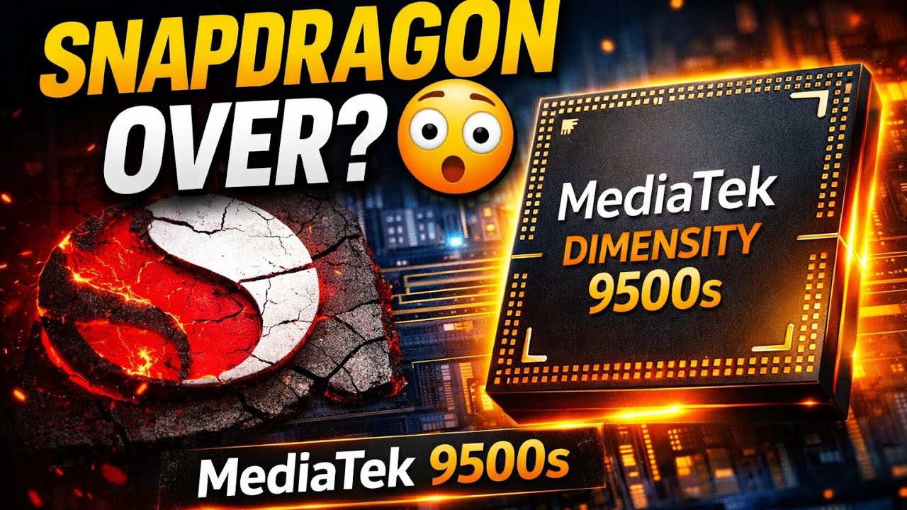 SNAPDRAGON OVER? 😳 MediaTek Dimensity 9500s & 8500 SHOCKING Power!