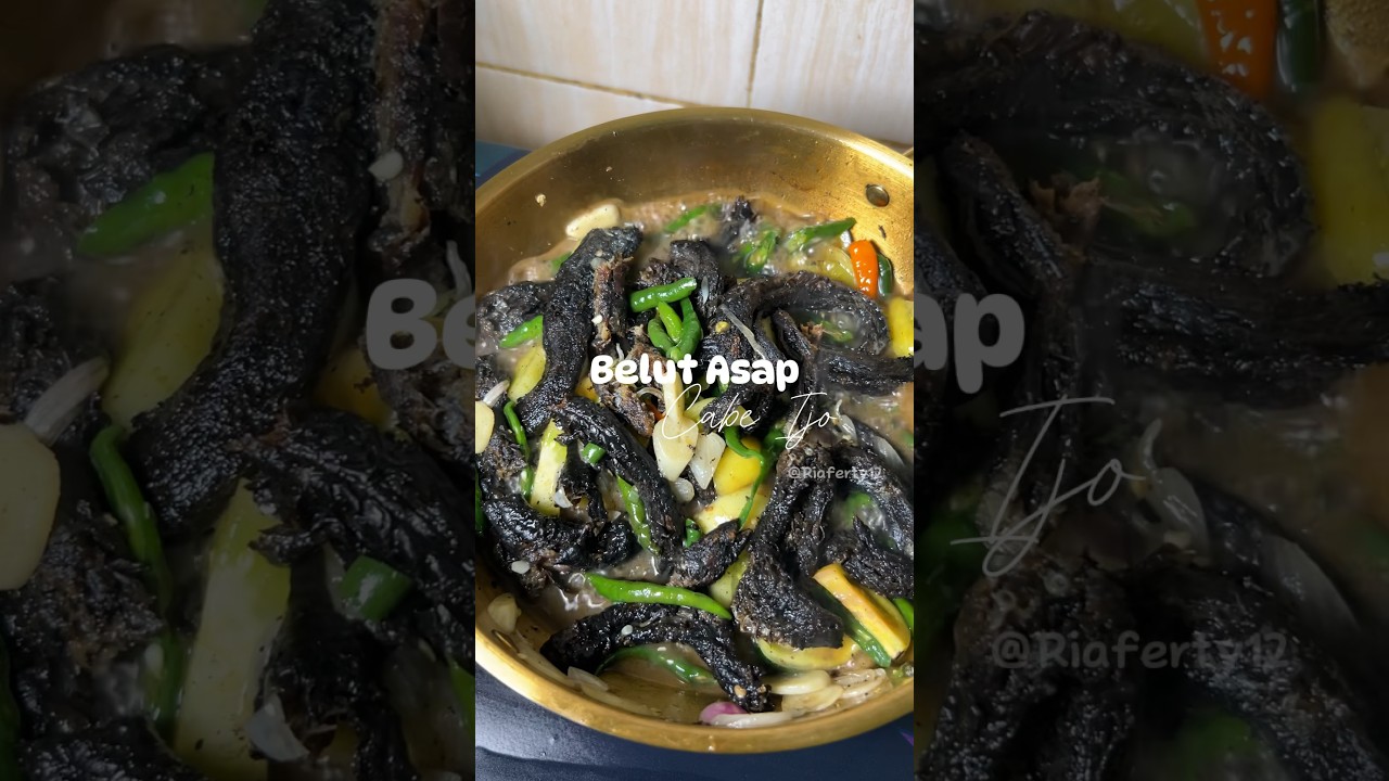 Resep Belut asap yang enak 