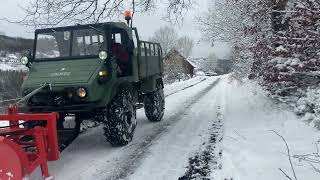 Unimog 411 Winterdienst
