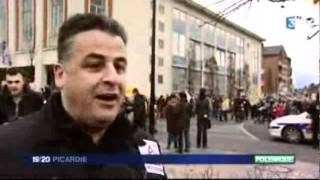 Manifestation contre un élevage intensif de 1000 vaches à Abbeville