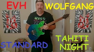 ギター EVH Wolfgang WG Tahiti Night Wolfgang® :: Wolfgang® WG Standard QM, Baked Maple