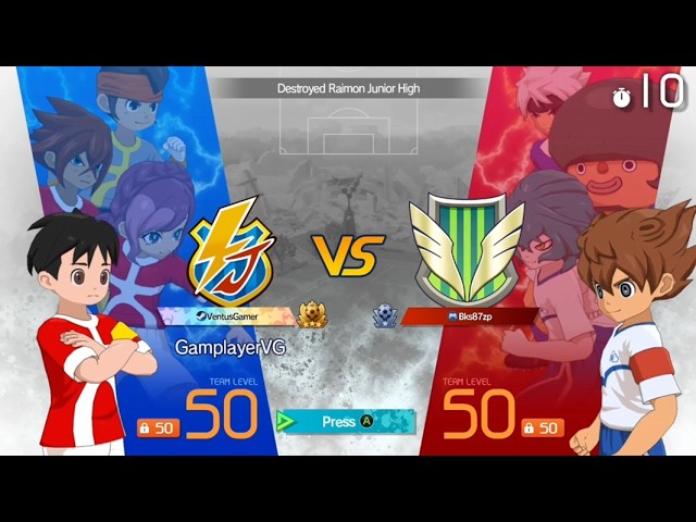 Inazuma Eleven Victory Road PVP #82 - YouTube