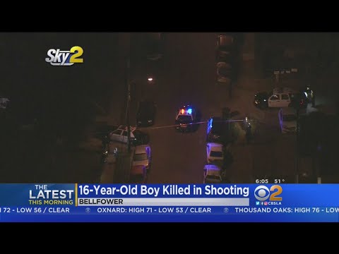 Boy, 16, Shot To Death In Bellflower