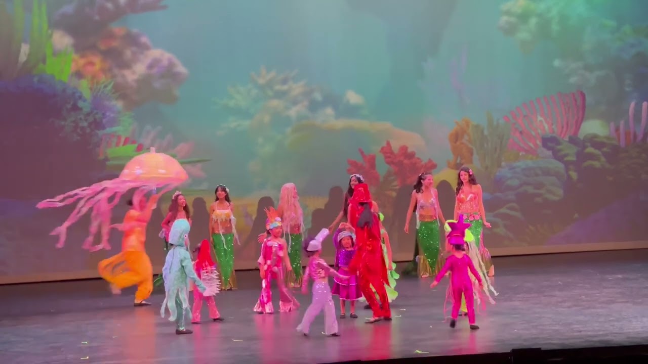 The Little Mermaid Under the sea