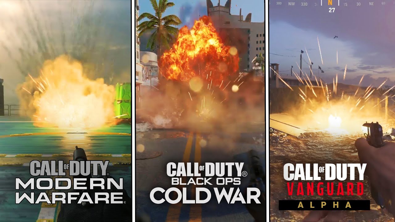 Call of Duty Vanguard, Black Ops Cold War and Modern Warfare get