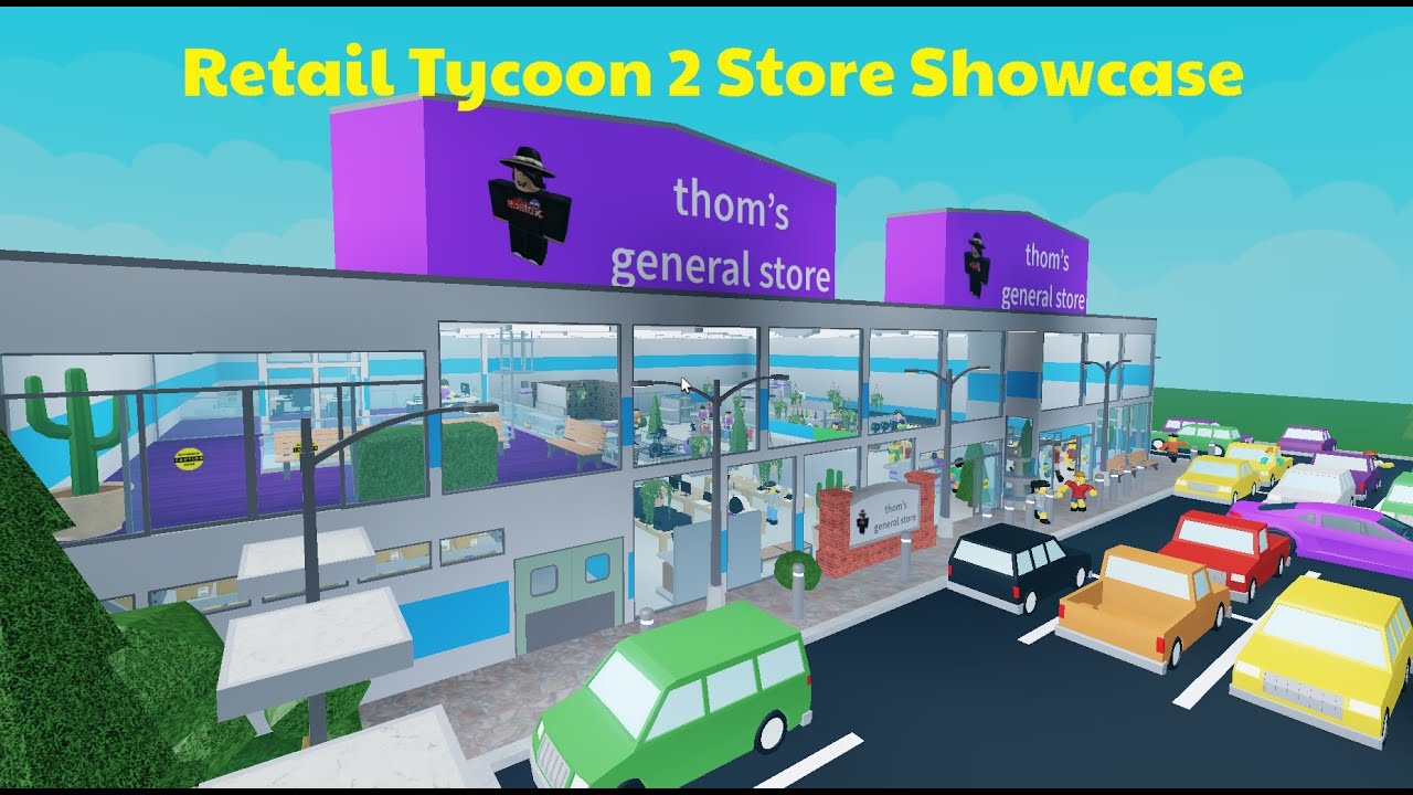 Roblox Retail Tycoon 2 My general store showcase! YouTube