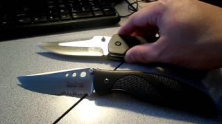 Plain Edge Vs. Partially Serrated Blade