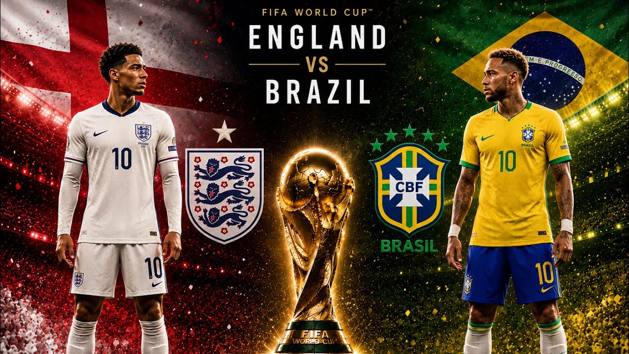 FC 26 | England - Brazil | World Cup Match | PS5 60 FPS - YouTube