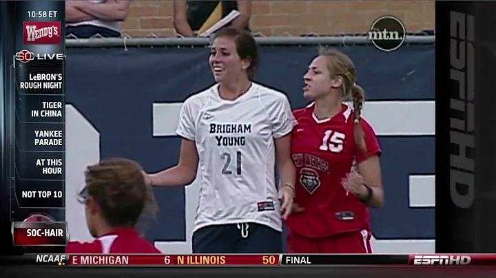 Elizabeth Lambert Attacks - New Mexico Lobos vs BY...