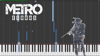 Video thumbnail of "Metro Exodus - Teardrops, Pt. 1 (Piano Tutorial)"