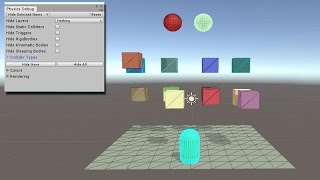 Physics Debugger avec Unity 5.6