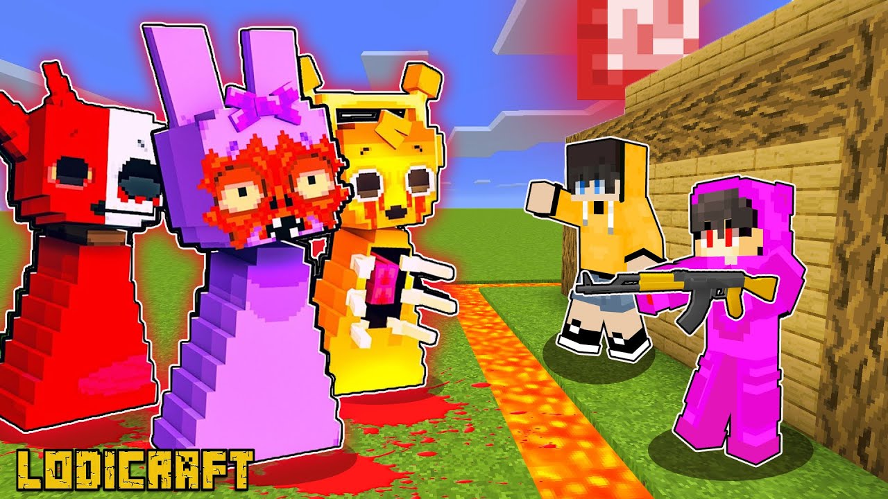 SPRUNKI.exe vs Most Secure Minecraft House (Tagalog)