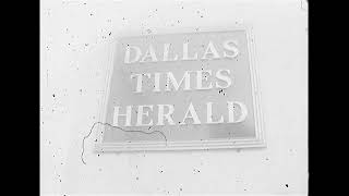 Fire At The Dallas Times Herald Building At Pacific Avenue And Griffin Street - January 29, 1961