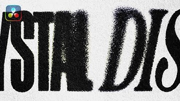 Distressed Bleed Text in DaVinci Resolve (Tutorial)