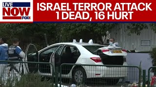 Terror attack Raanana, Israel: 1 dead, 16 hurt after stabbing, car ramming | LiveNOW from FOX