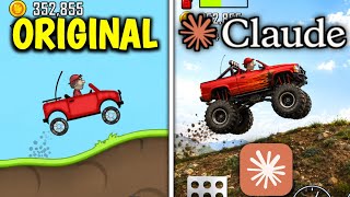 Can Claude AI Create a Hill Climb Racing Game ?? | AI Game Development Challenge