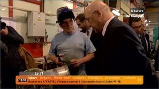 Montebourg Et Sapin À Brignais